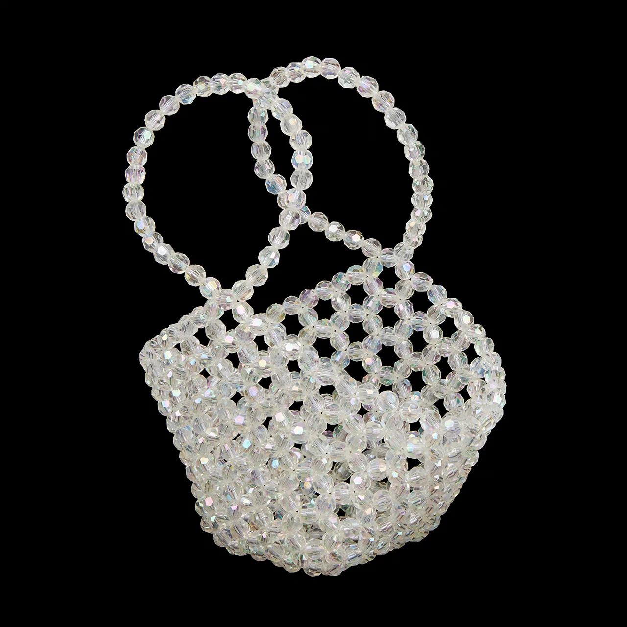 A-1553 Beads Mini Tote Bag - Image 2