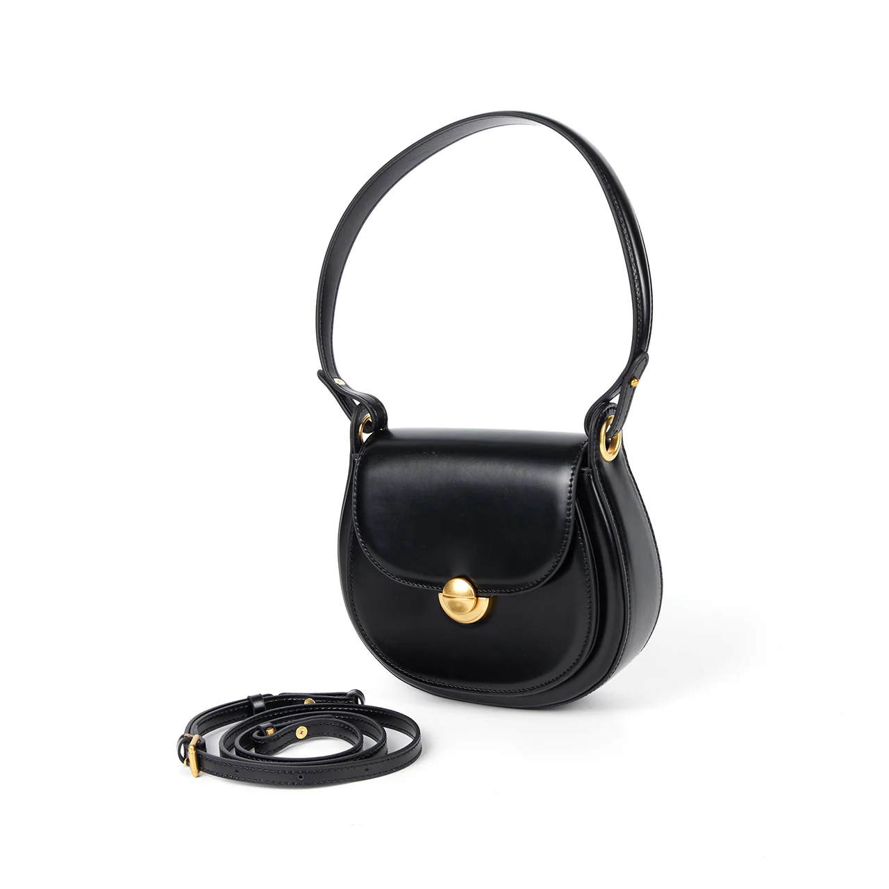 A-1557 Round Shoulder Bag - Image 2
