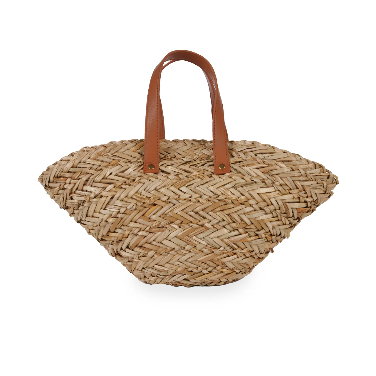 A-1572 Rattan Handle bag - Image 2