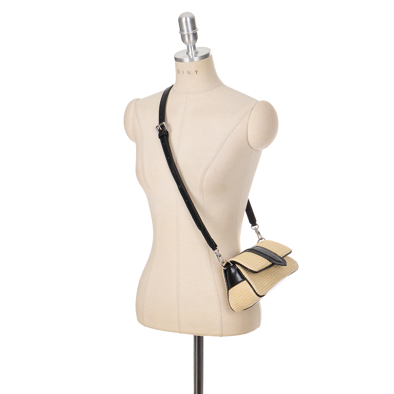 A-1596 Leather Mini Cross Bag - Image 2