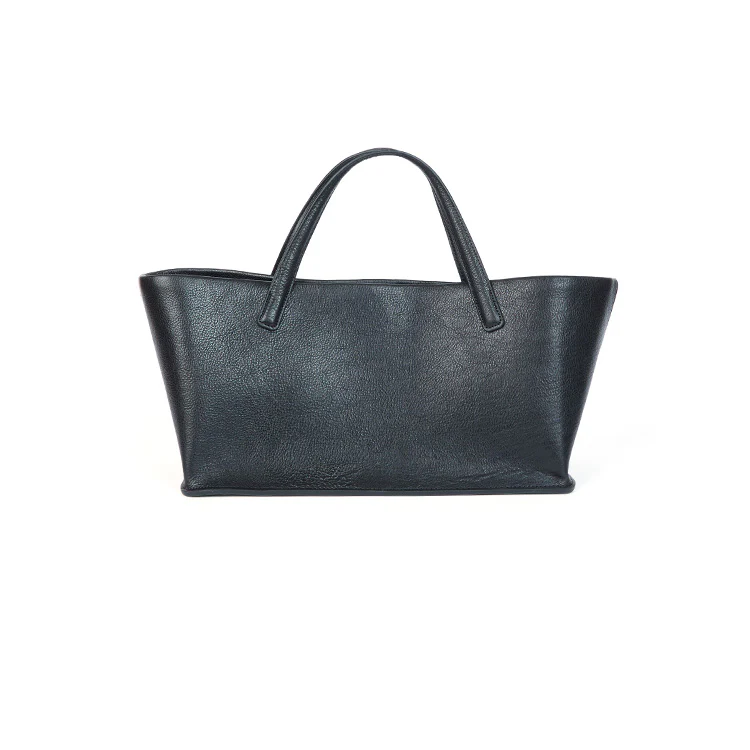 A-1628 Leather Big Handle Bag - Image 2