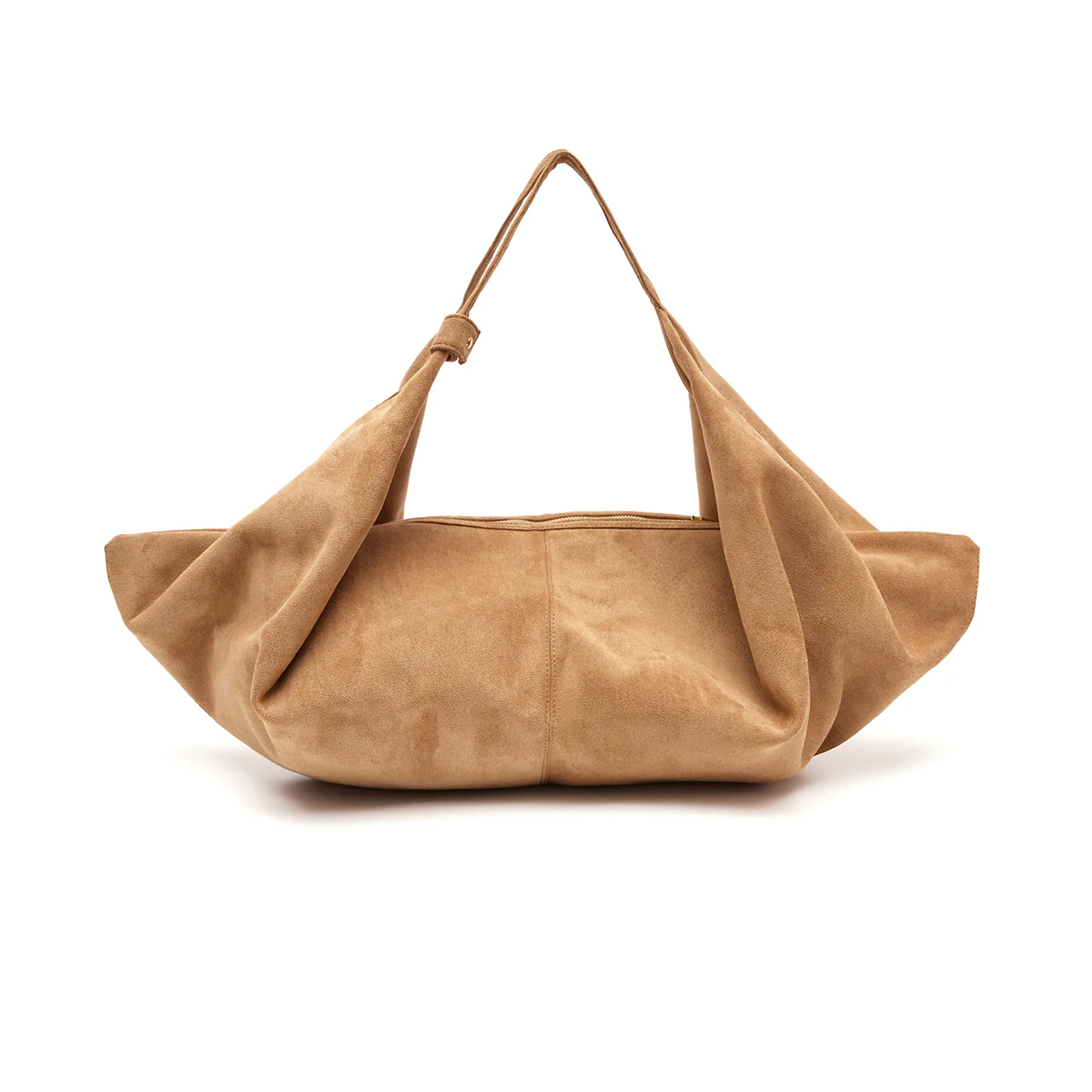 A-1630 Suede Big Shoulder Bag - Image 2