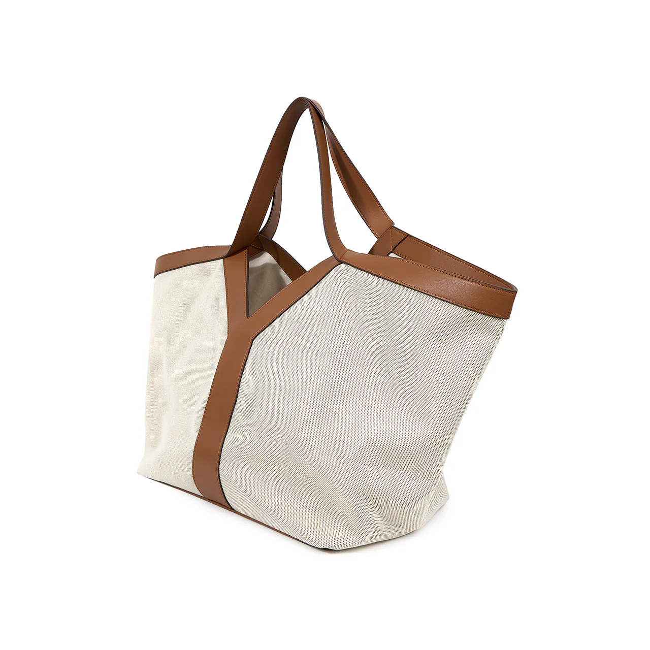 A-1673 Canvas Big Tote Bag - Image 2