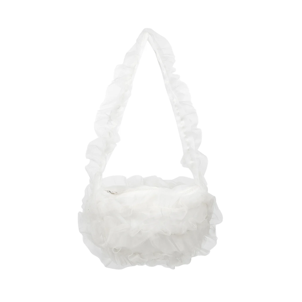 A-1674 Frill Tulle Crossbody bag - Image 2