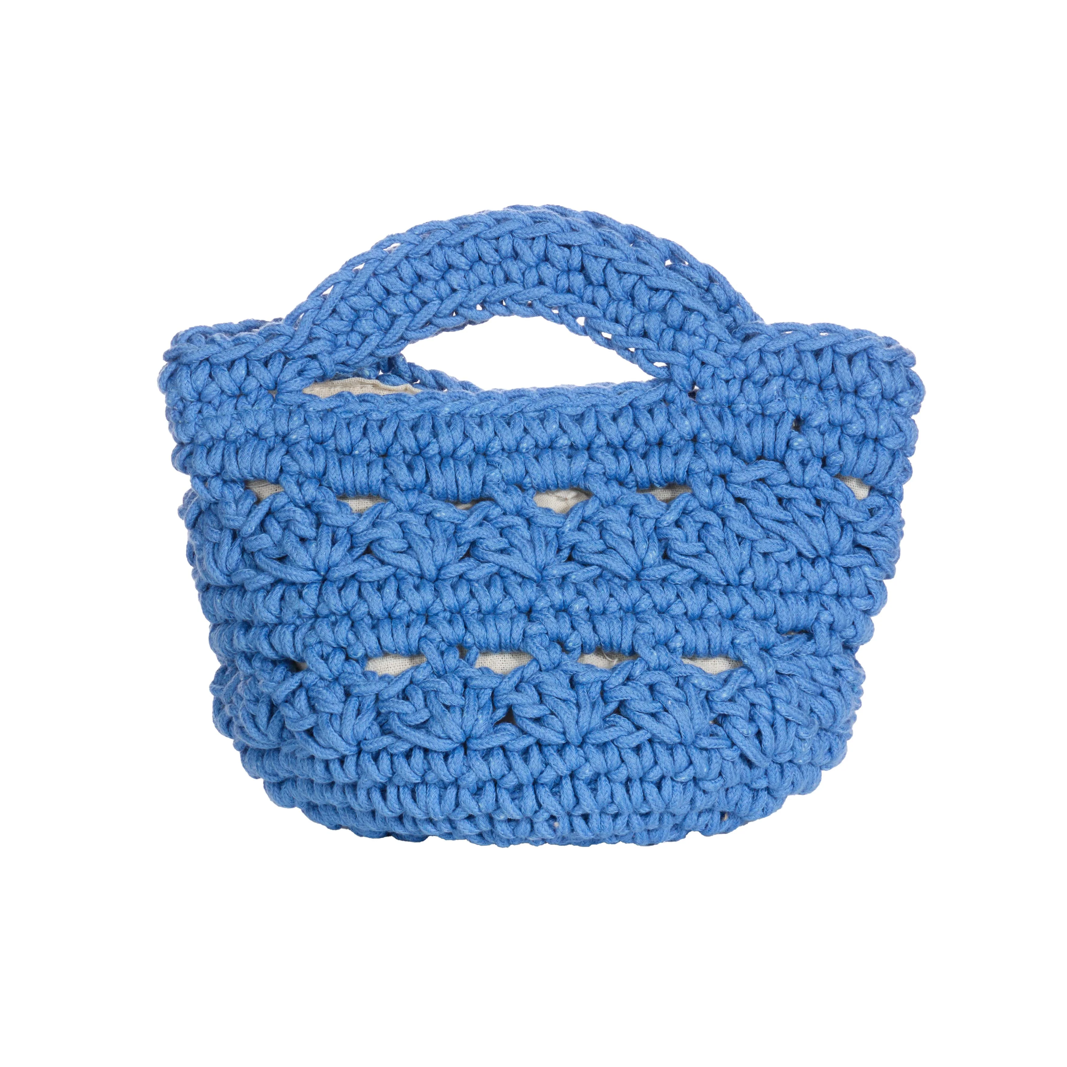 A-1727 Knit mini tote bag - Image 2