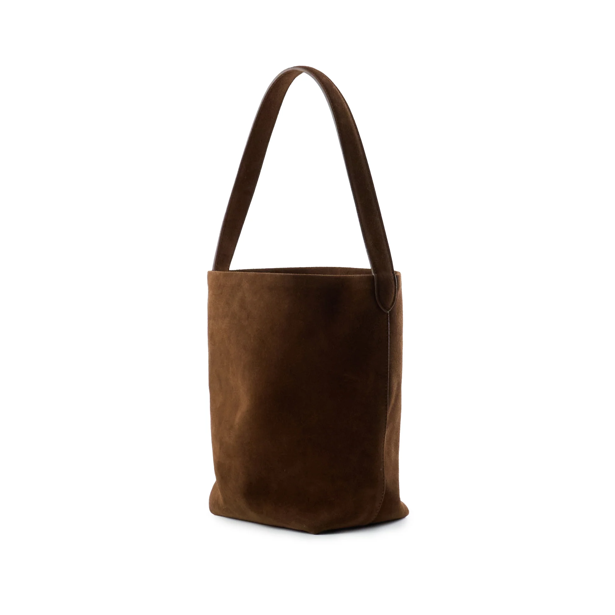 A-1762 Suede Bucket Bag - Image 2