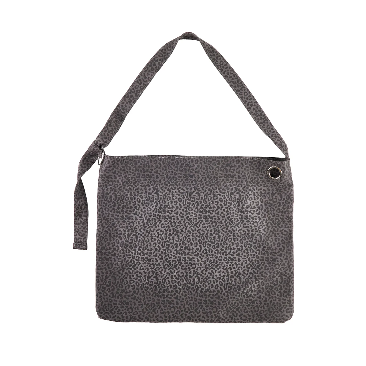 A-1764 Leopard Big Shoulder Bag - Image 2