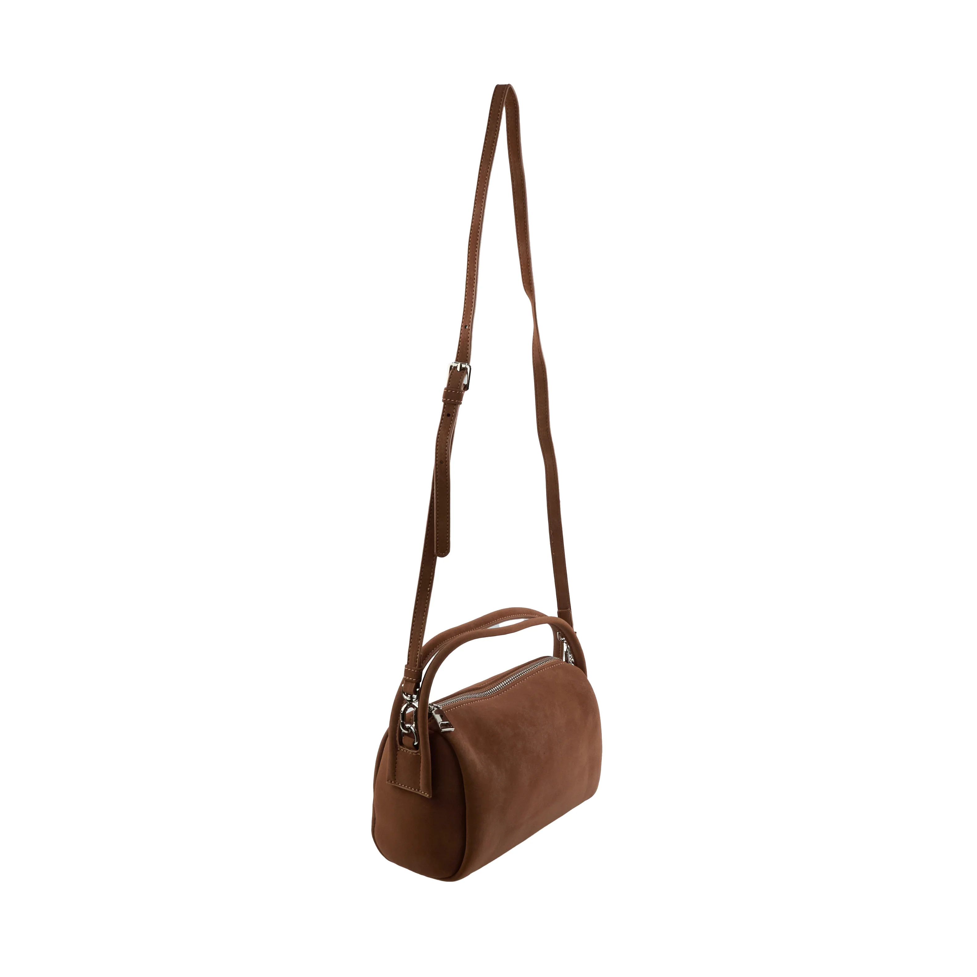 A-1792 Soft Suede Baguette Bag - Image 2