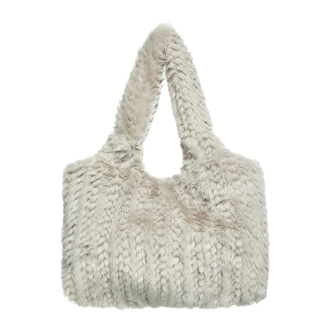 A-1817 Fur Tote Bag - Image 2