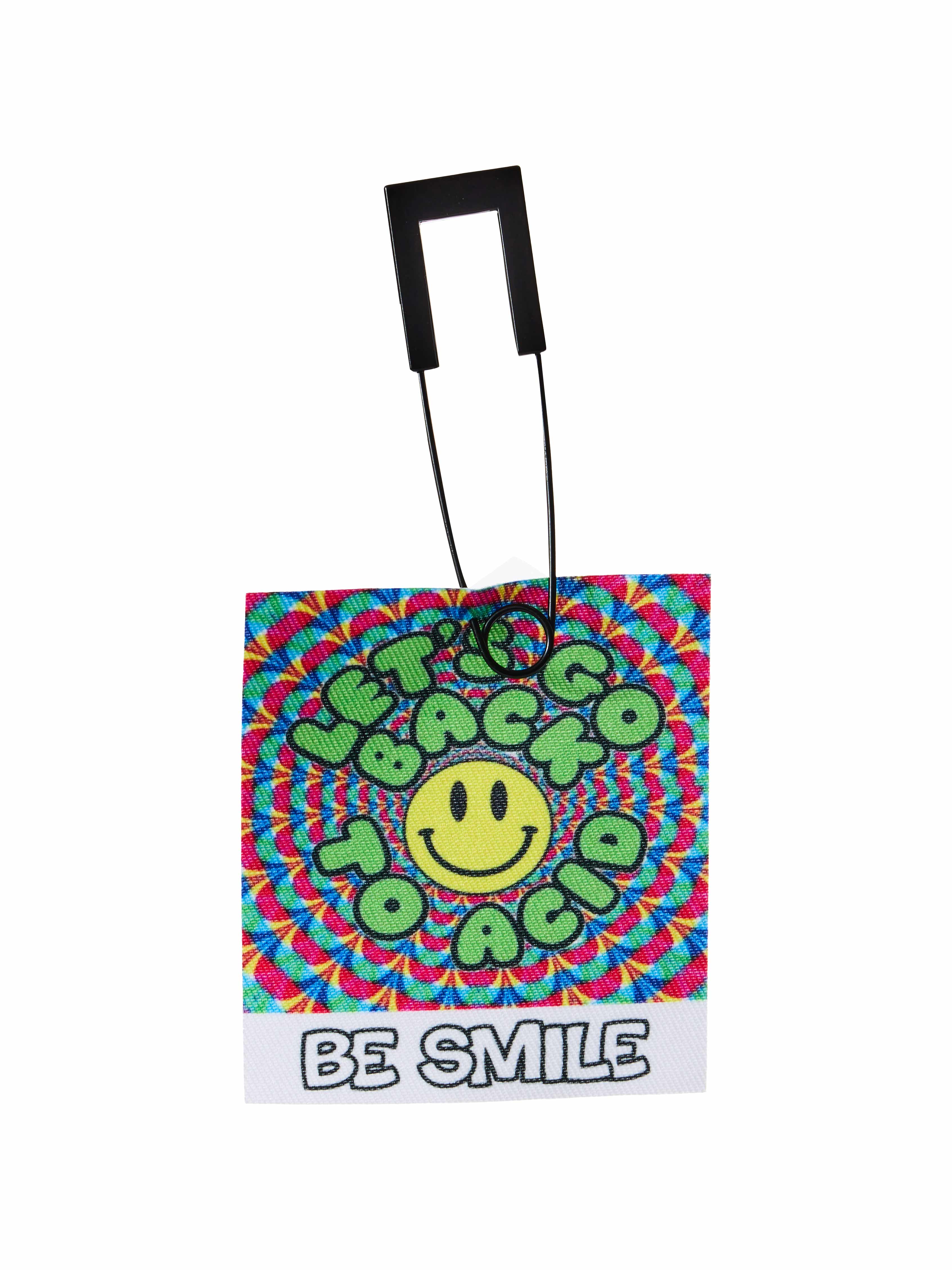 AB-198 Square Clip Label Brooch