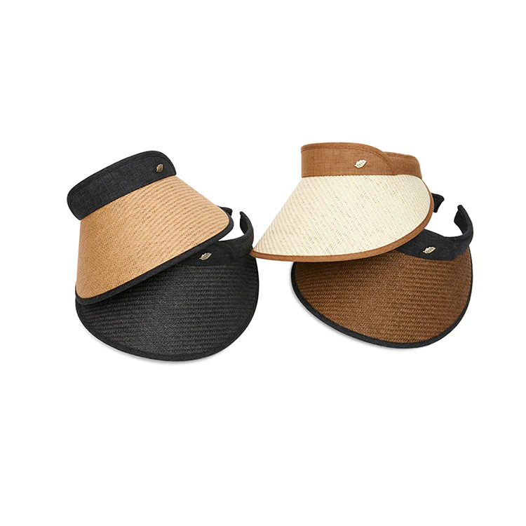 AC-724 Color Contrasting Band Sun Hat - Image 2