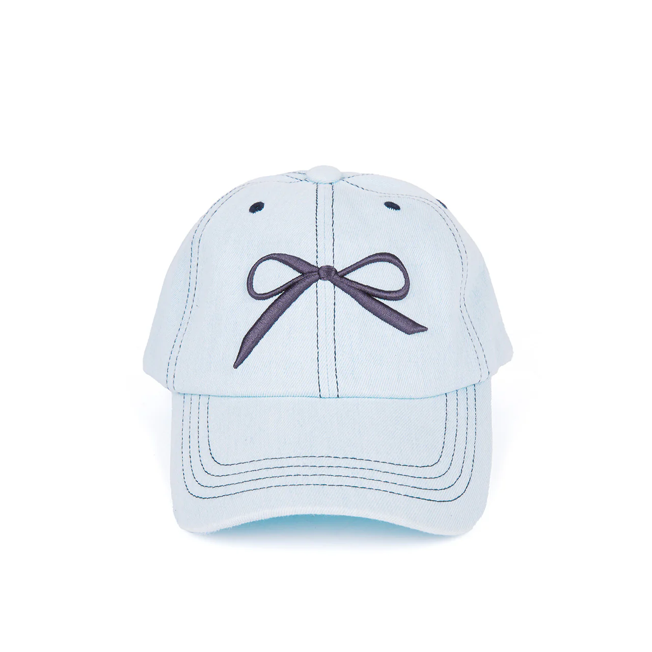 AC-770 Ribbon Denim Cap - Image 2