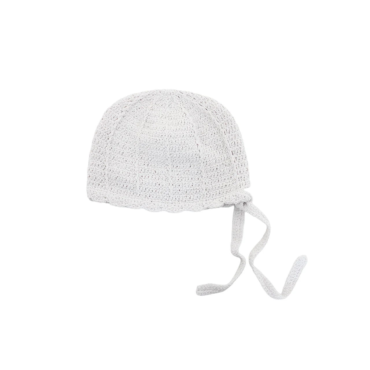 AC-899 Knit Crochet Bonnet - Image 2