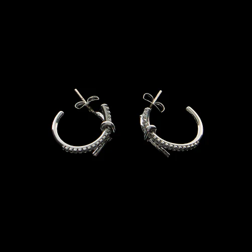 AJ-6623 Earrings (Post Silver 925) - Image 2