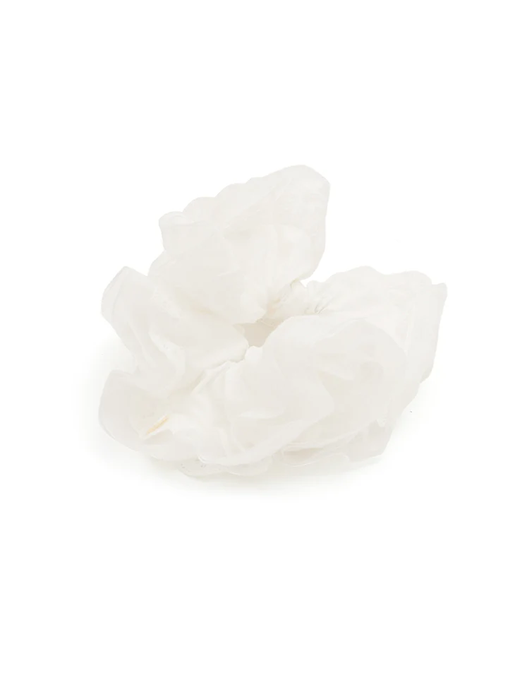 AP-467 Lace Organza Scrunchie