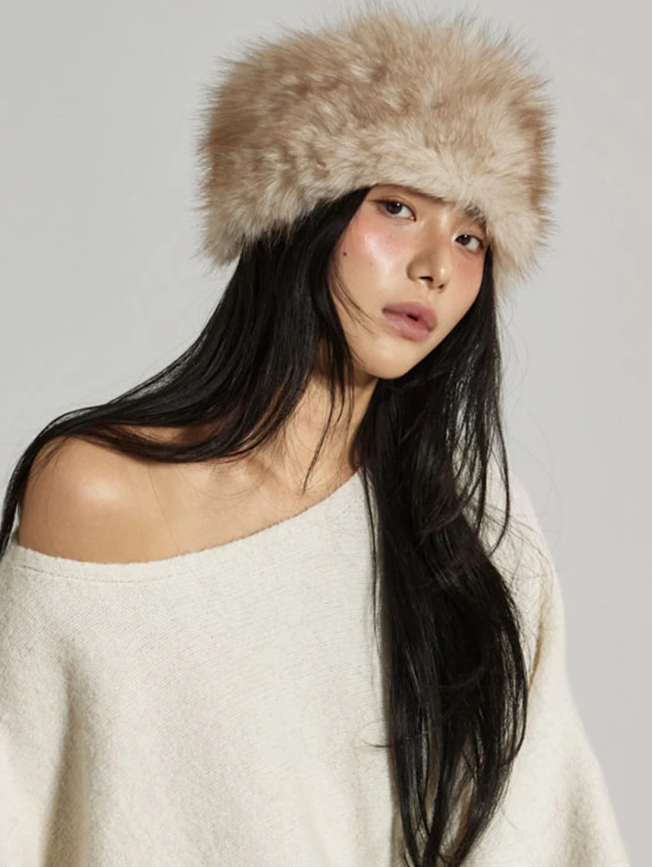 AP-490 Fur Hairband