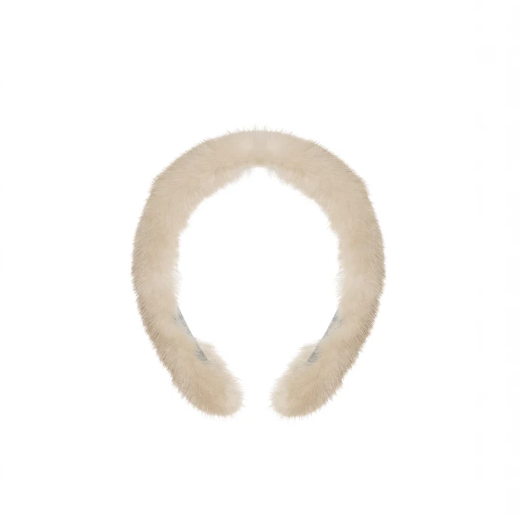 AP-494 Fur Hairband - Image 2