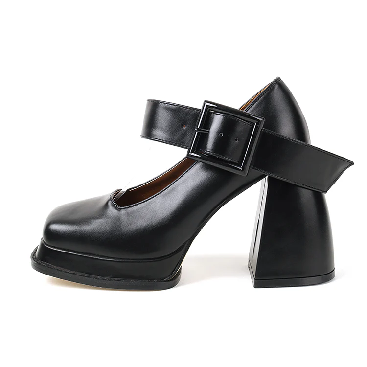 AR-2831 Heeled Mary Janes - Image 2