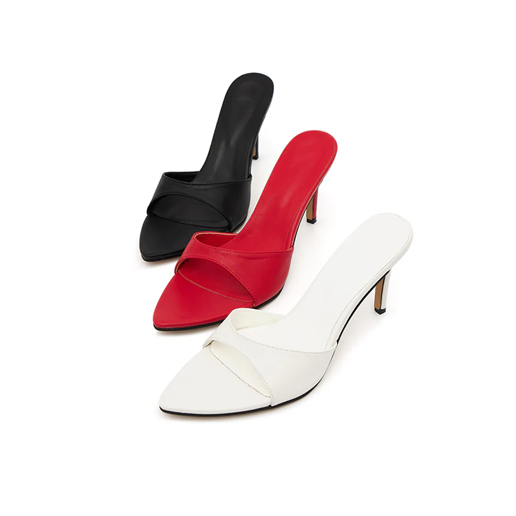 AR-3087 Stiletto High Hill Mule - Image 2