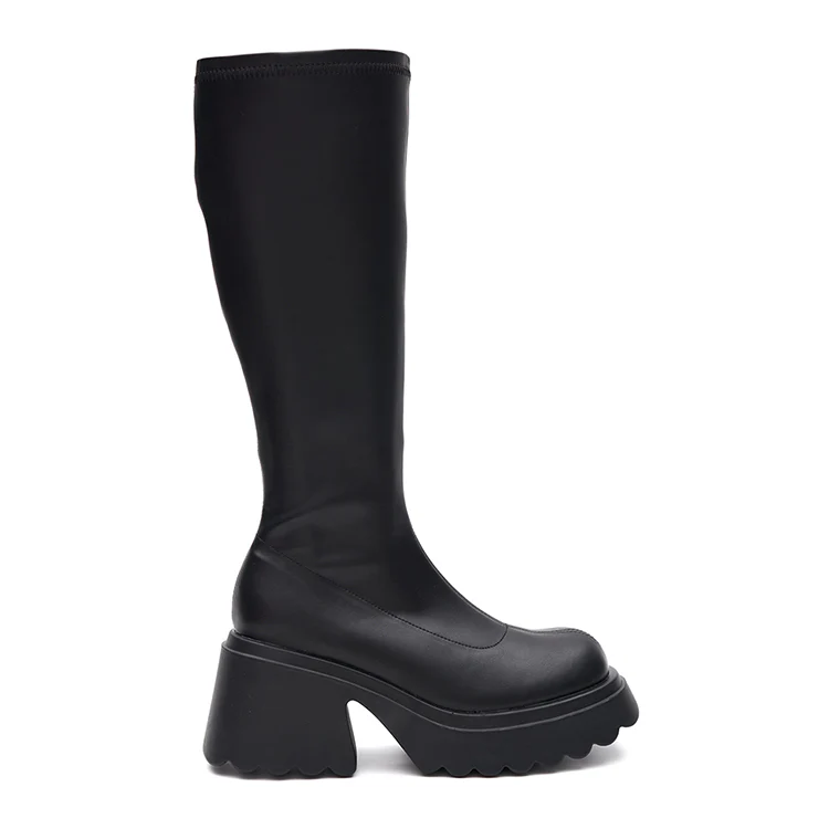 AR-3216 Wave Platform Long Boots - Image 2