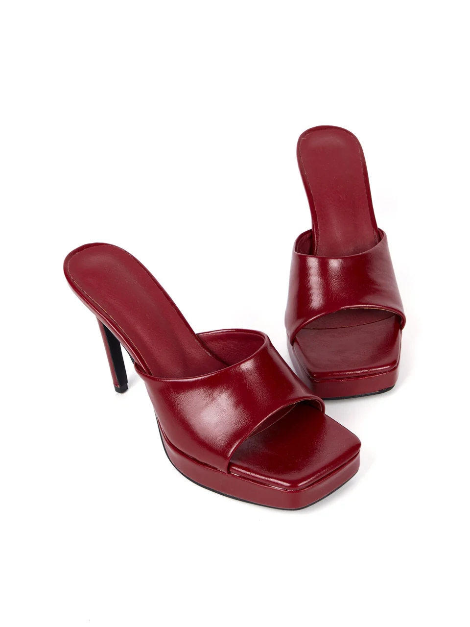 AR-3289 Square Heeled Mules