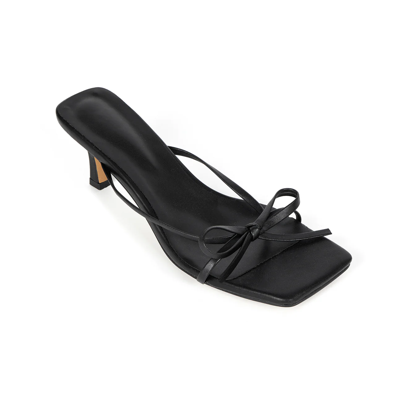AR-3296 Ribbon Heeled Mules - Image 2