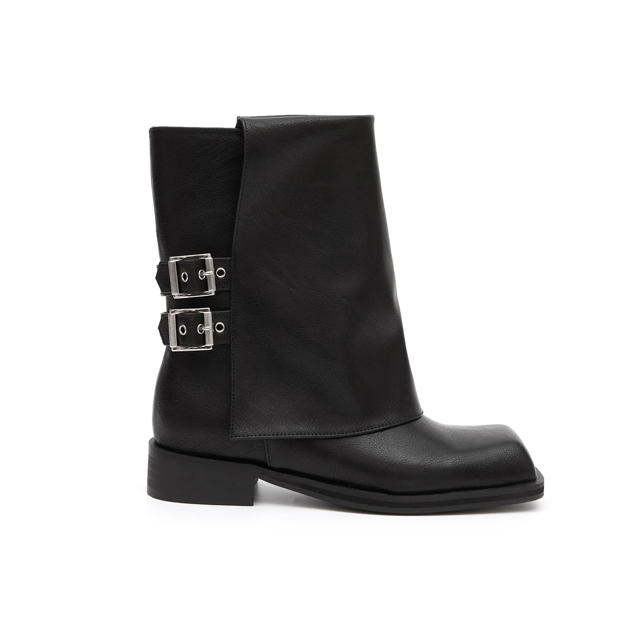 AR-3320 Buckle Middle Boots - Image 2