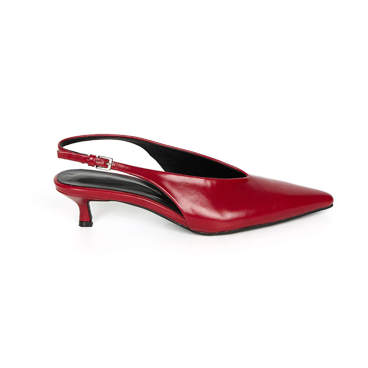 AR-3394 Stiletto Slingback Heels - Image 2