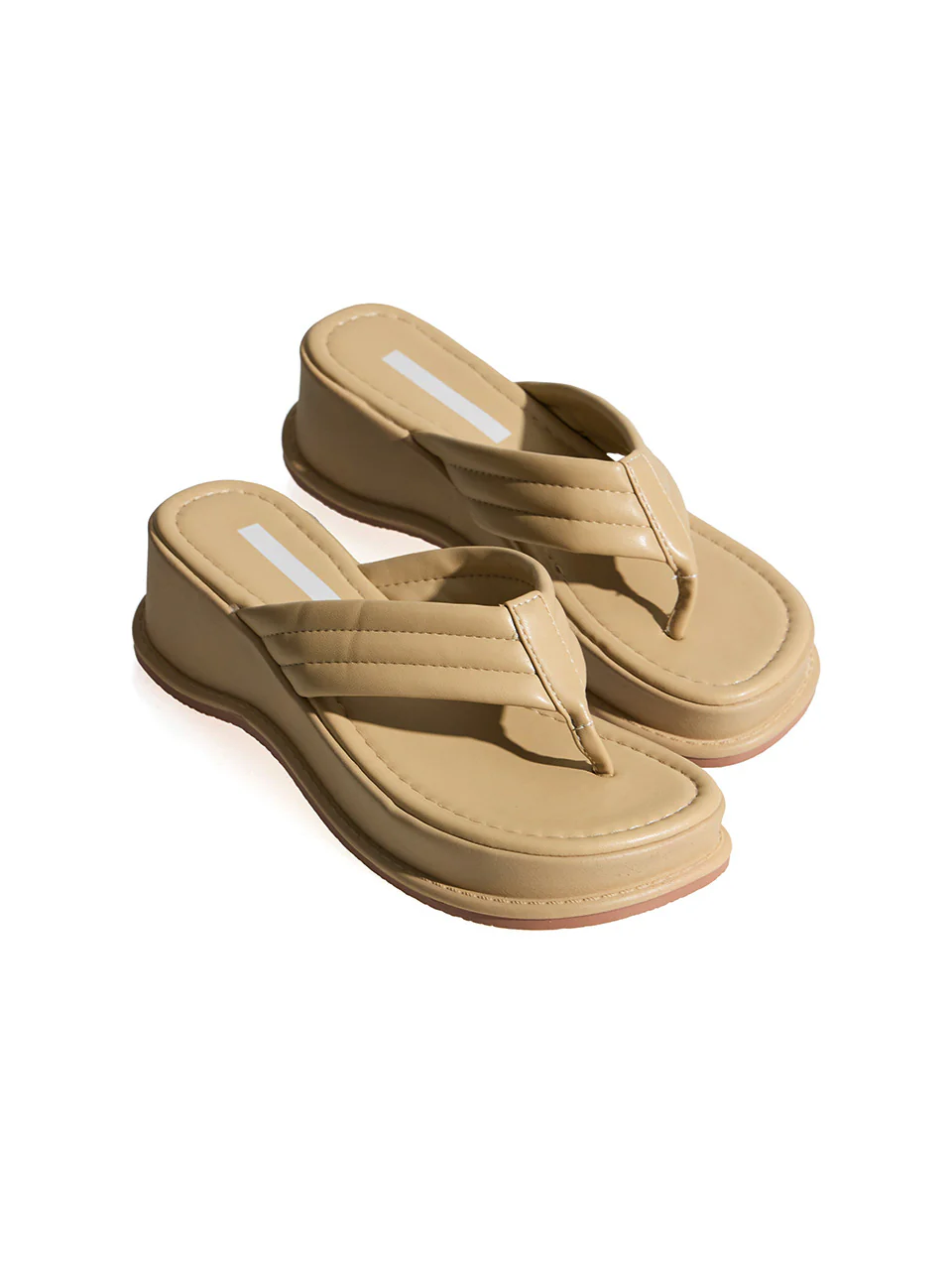 AR-3410 Flip-flop Platform Slippers