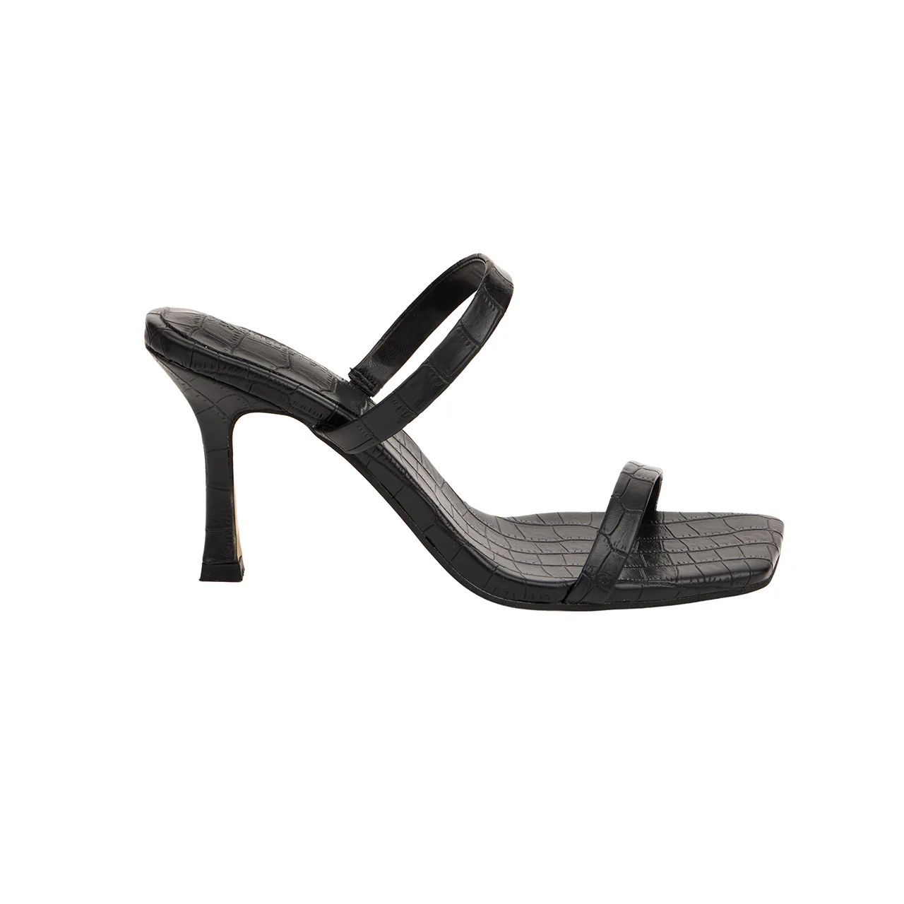 AR-3476 Leather High Hill Mule - Image 2