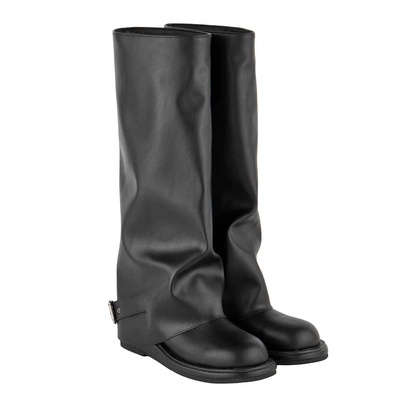 AR-3485 Buckle Long Boots - Image 2