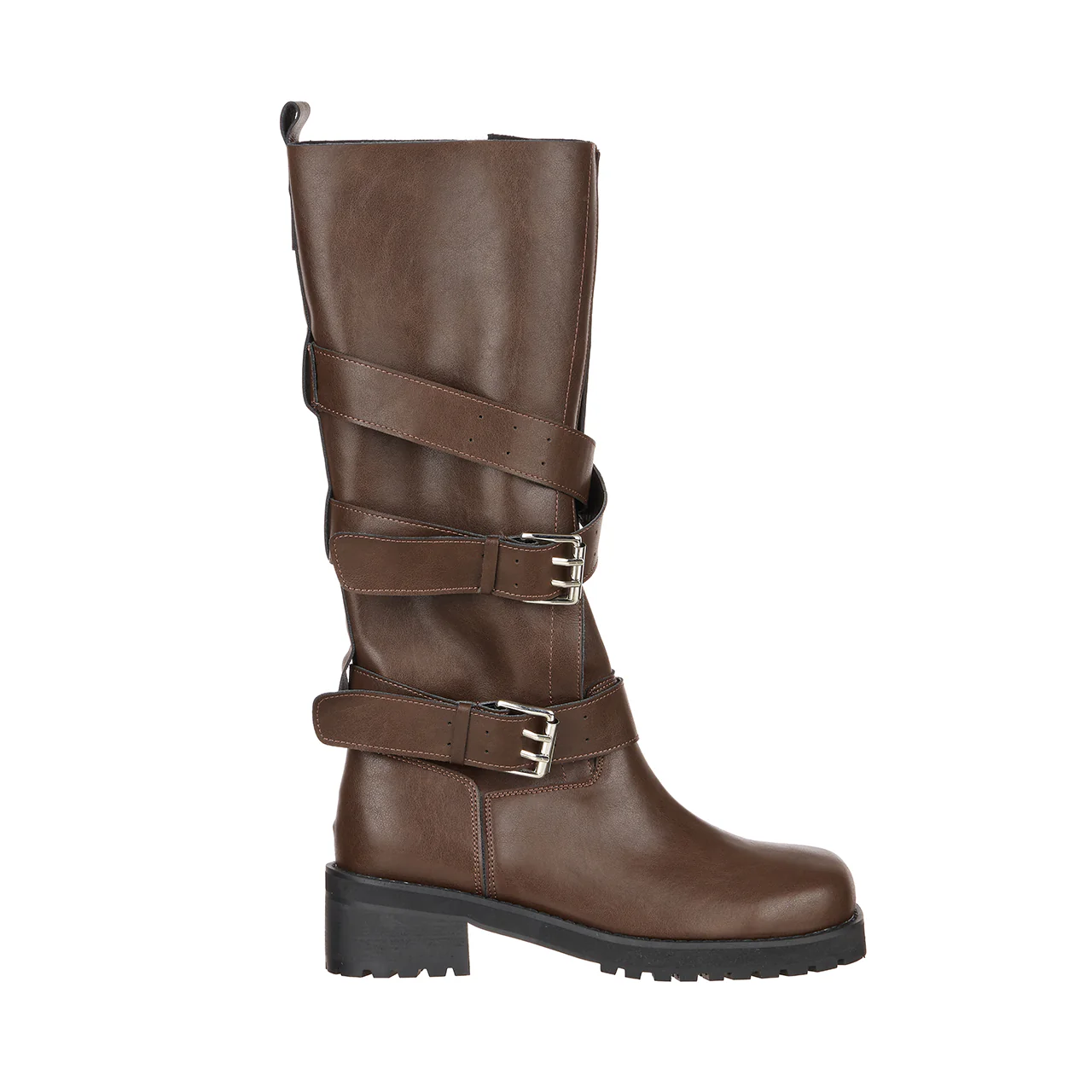 AR-3492 Buckle Long Boots - Image 2