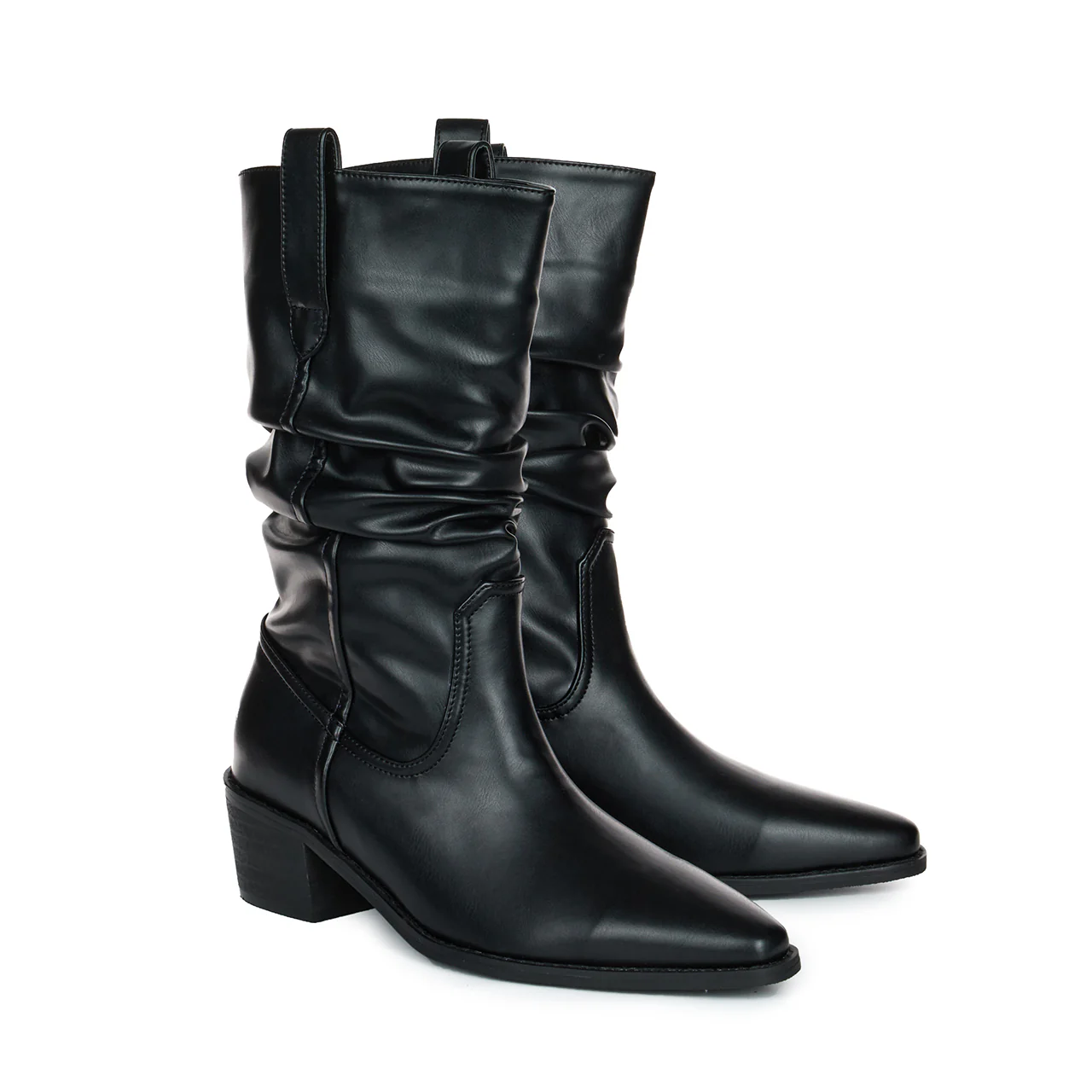 AR-3507 Slouchy Western Boots - Image 2
