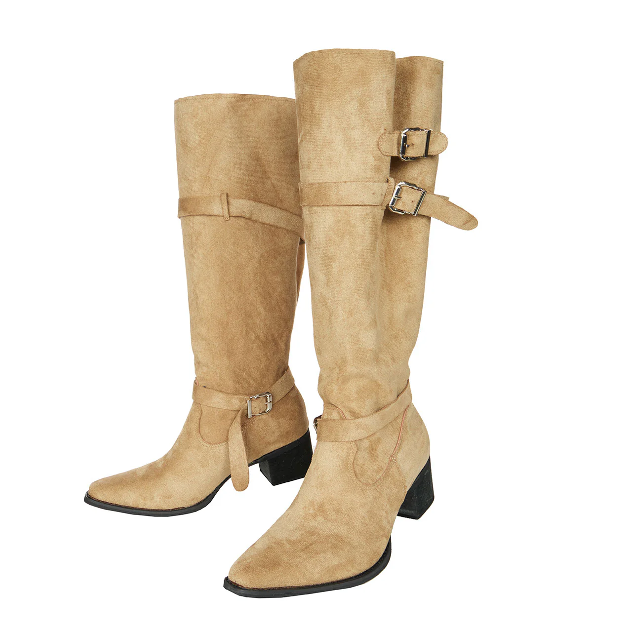 AR-3516 Suede Long Boots - Image 2