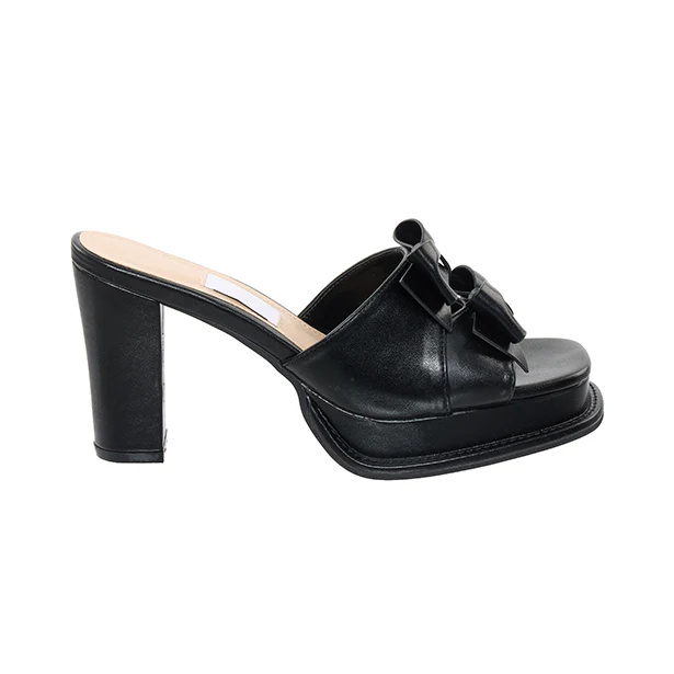 AR-3560 Ribbon Platform High Heel Mule - Image 2