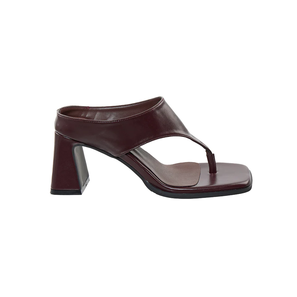 AR-3564 Bold Strap Mid-Heel Mule - Image 2