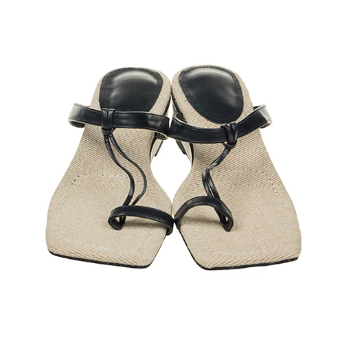 AR-3569 T-Strap Wedge Mule Slippers - Image 2