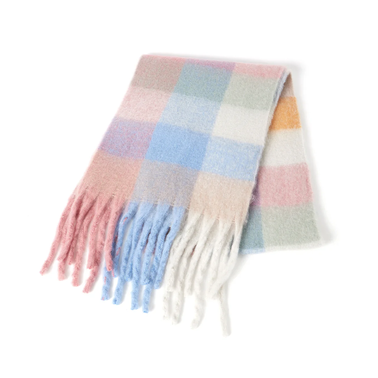 AS-1658 Plaid Big muffler - Image 2