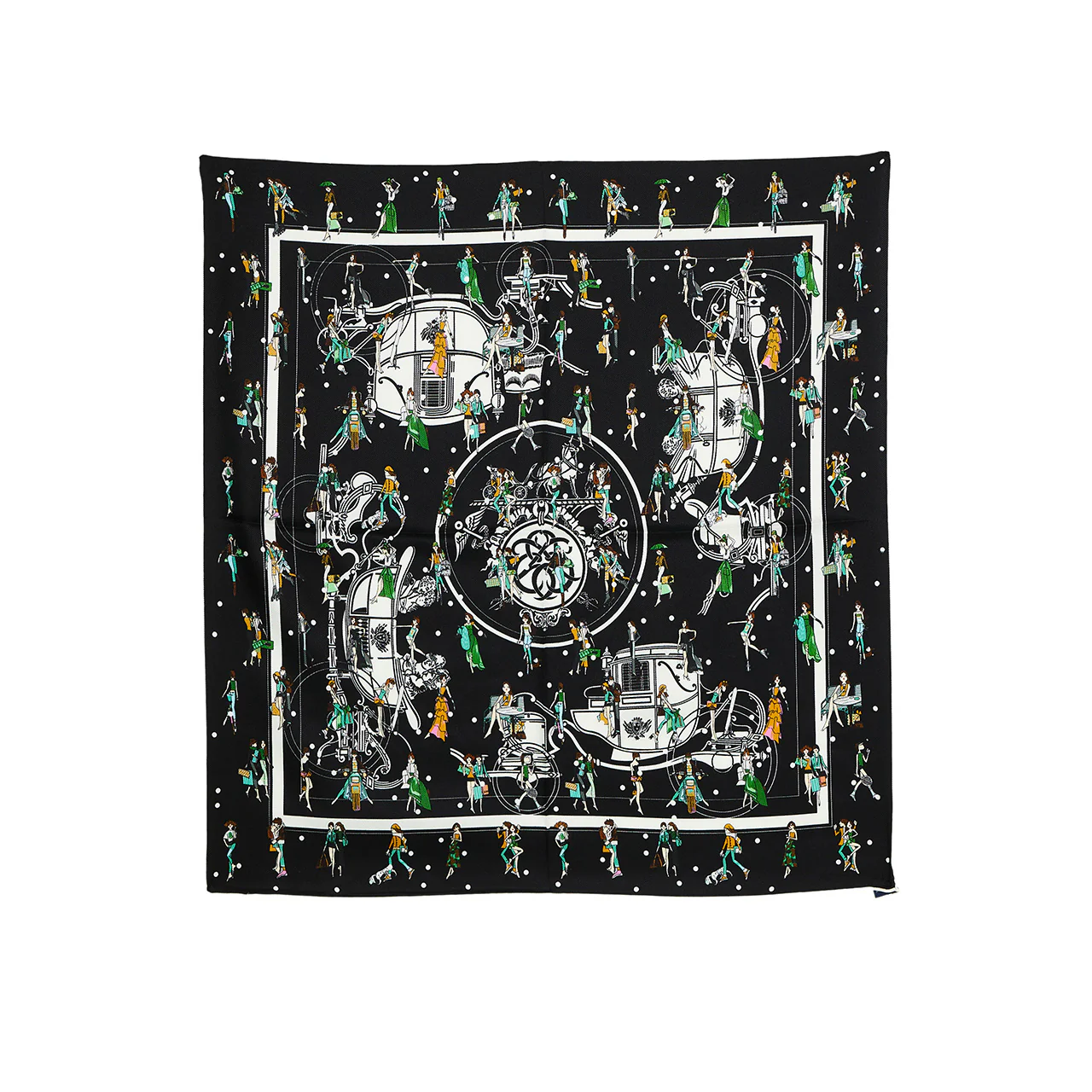 AS-1671 Patterned Scarf - Image 2