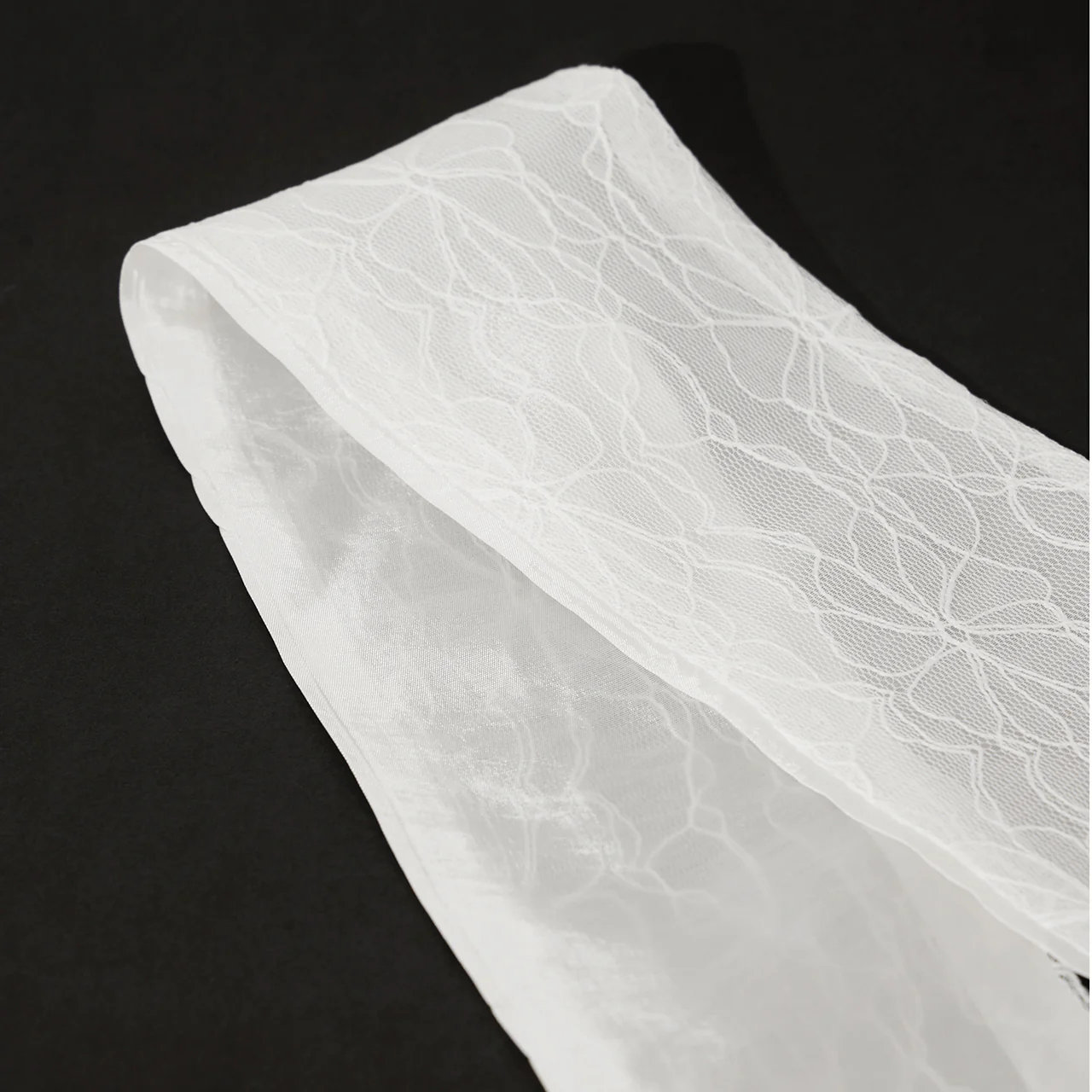 AS-1672 Lace Long Scarf - Image 2