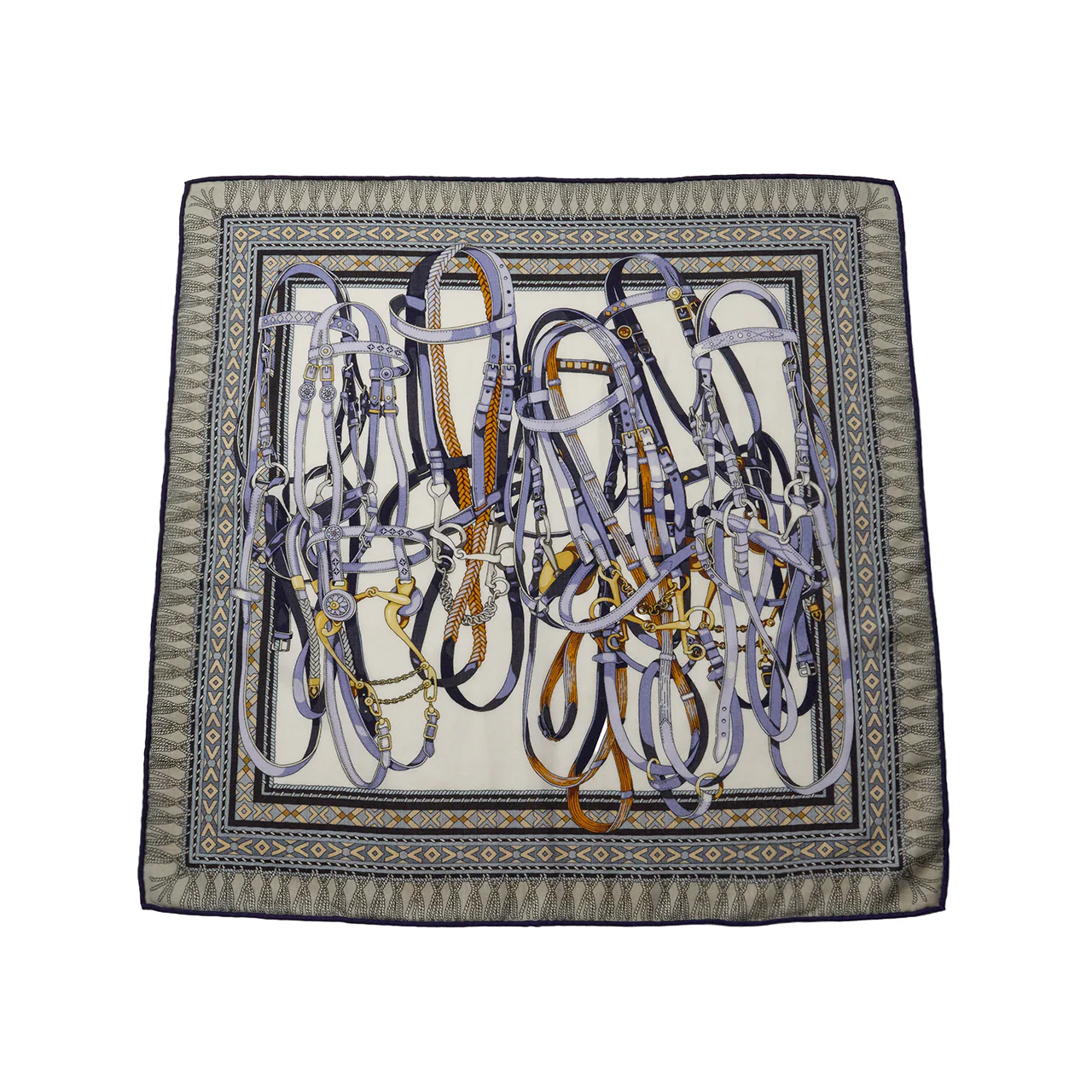 AS-1677 Wool Silk Scarf - Image 2