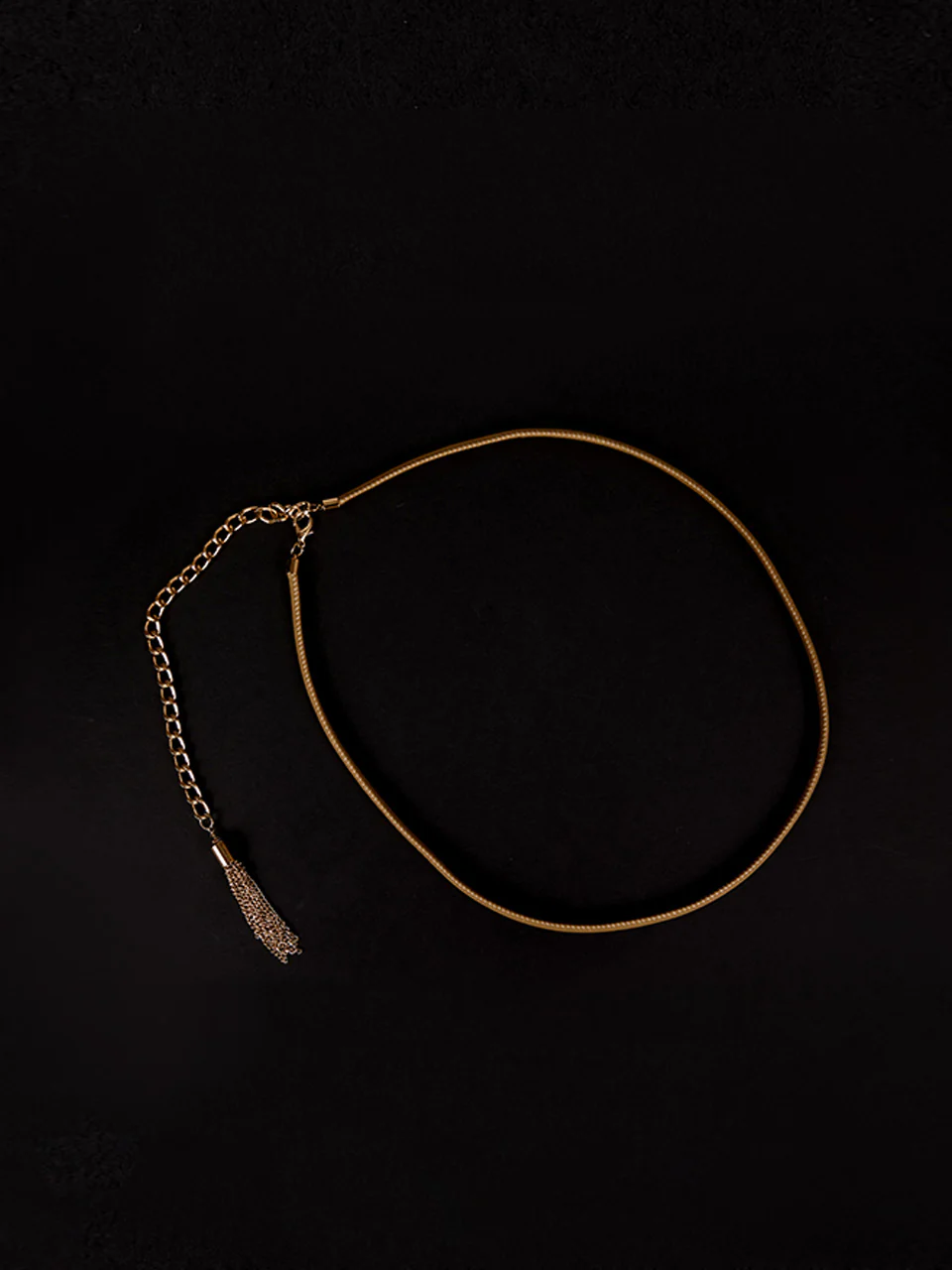 AT-552 Leather Chain Belt