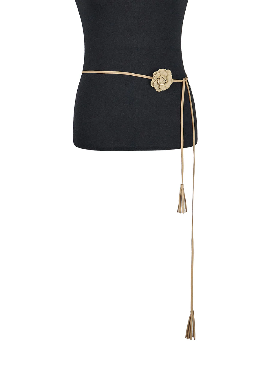 AT-580 Suede Flower Belt
