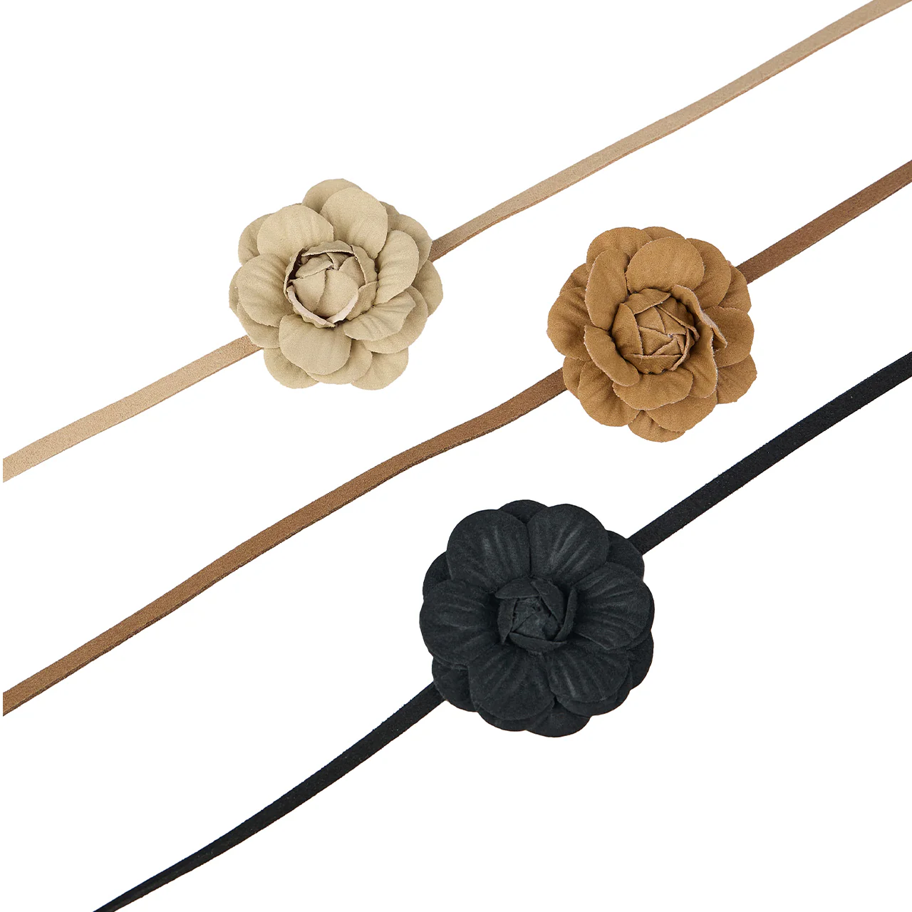 AT-580 Suede Flower Belt - Image 2