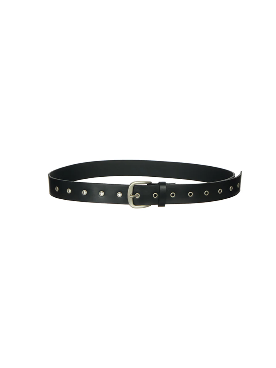 AT-605 Silver Buckle Belt