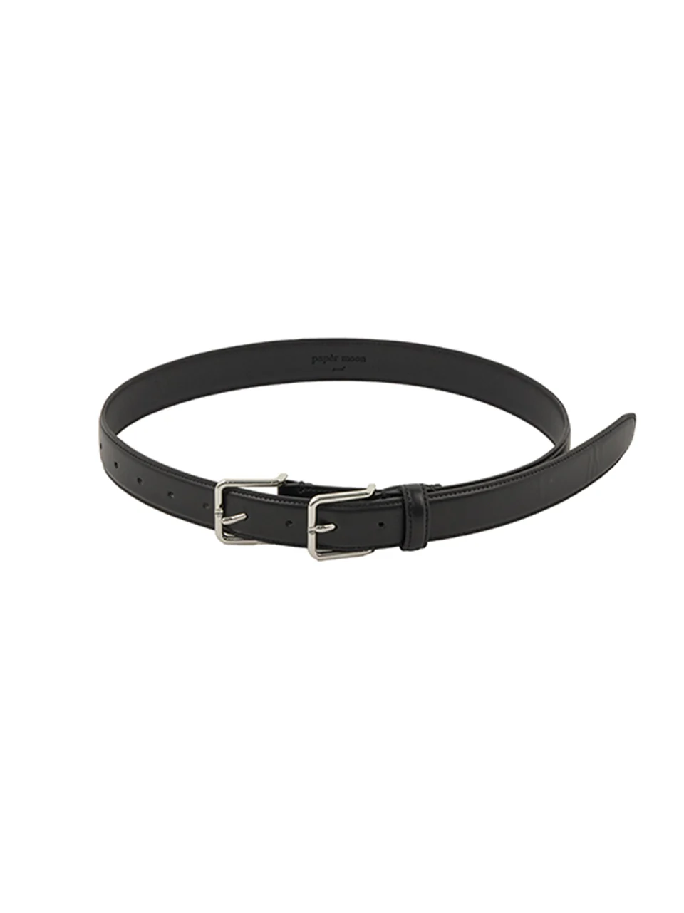 AT-622 Double Buckle Leather Belt