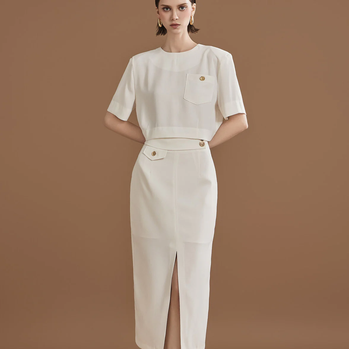 B2946 Button Blouse - Image 2
