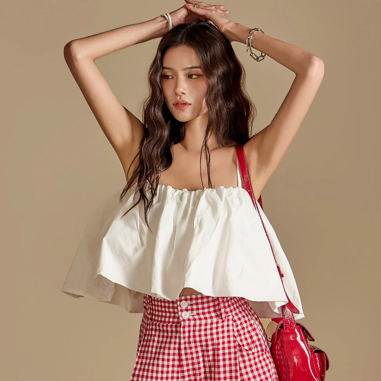 B2986 Tube Top Blouse - Image 2