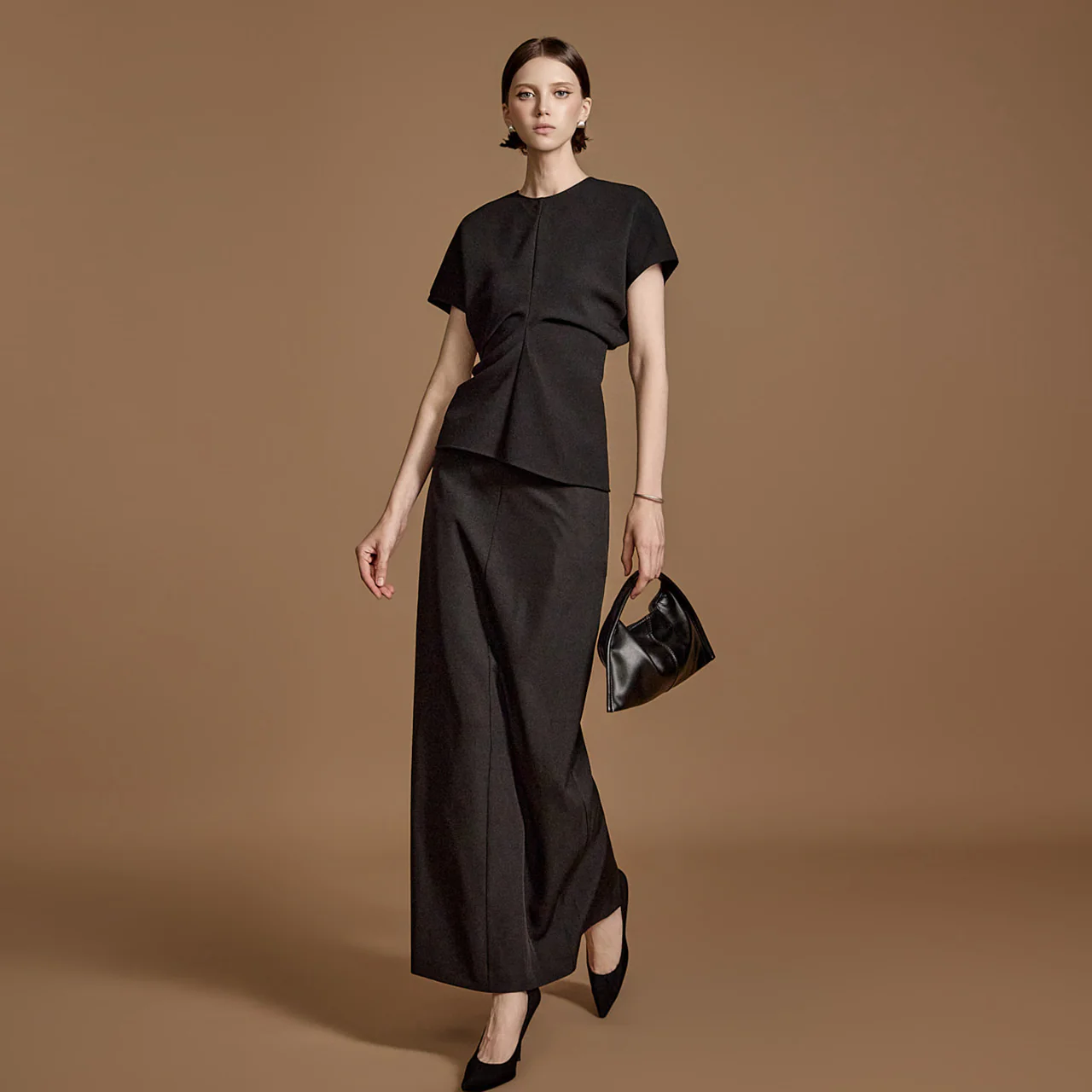 B3010 Pintuck Blouse - Image 2