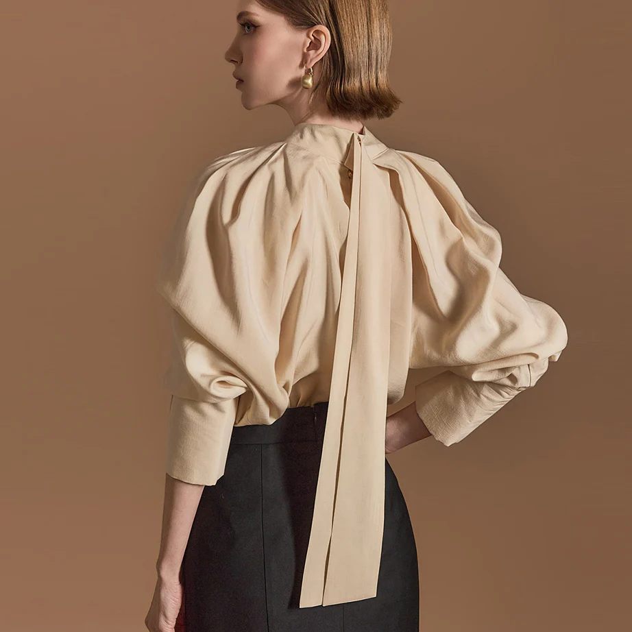 B3030 Scarf Blouse - Image 2